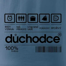 Čárový kód důchodce