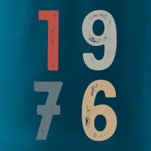 Vintage číslice 1976
