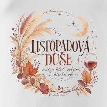 Listopadová duše boho podzim a víno