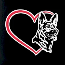 Německý ovčák v srdci