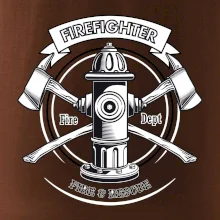 Firefighter logo Fire and rescue