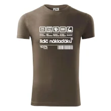 Čárový kód řidič náklaďáku