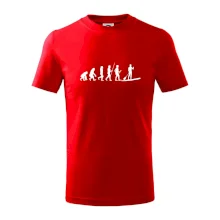 Evoluce paddleboard muž