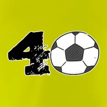 Fotbal kulaté narozeniny 40