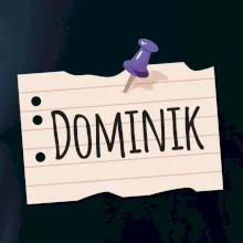 Papírek se jmenovkou - prso - vlastní jméno