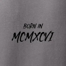 Born in - Římské číslo 1986