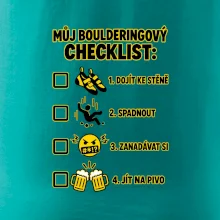 Můj boulderingový checklist