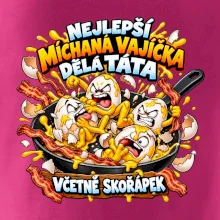 Nejlepší míchaná vajíčka dělá táta Včetně skořápek