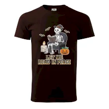 Let me read in peace