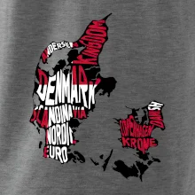 Mapy - názvy měst - Dánsko