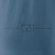 Kočka linka kreslená
