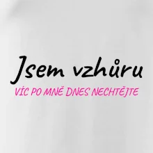 Jsem vzhůru víc po mě dnes nechtějte