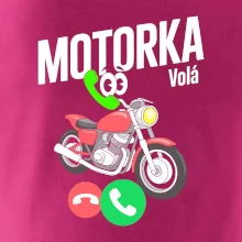 Karikatura motorka silnice volá