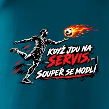 Nohejbalový pekelný servis