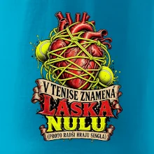 V tenise znamená láska nulu
