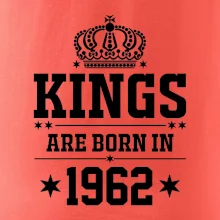 Kings are born in 1962