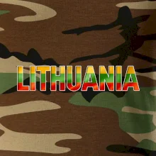 Lithuania - nápis vlajka