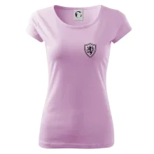 Český lev erb na prsu a na zádech