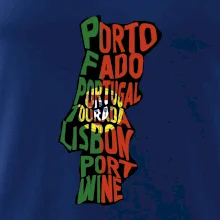 Mapy - názvy měst - Portugalsko