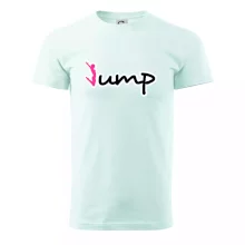 Jump - nápis a panáček