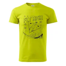 Černobílý skokan fly high