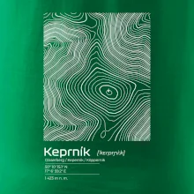 Keprník - vrstevnice v obdélníku