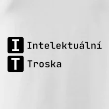 IT Nápis Intelektuální Troska