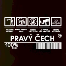 Čárový kód  - Pravý Čech