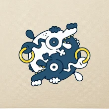 Yin & Yang  abstraktní psi