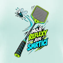 Badminton smrtící reflexy