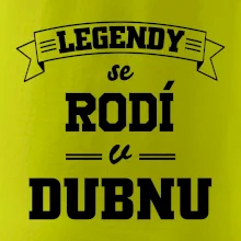 Legendy se rodí v dubnu