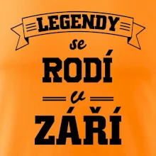 Legendy se rodí v září