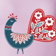 Folklor - páv modrý