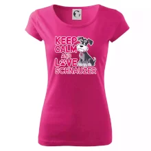 Keep calm and love Schnauzer
