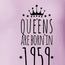 Queens are born in 1959