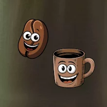 Parové triko - Hrnek a káva