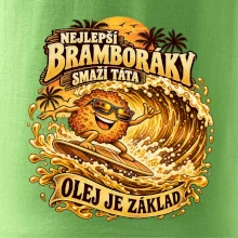 Nejlepší bramboráky smaží táta Olej je základ