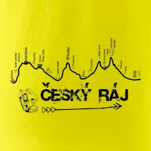 Profil kopce - Český ráj