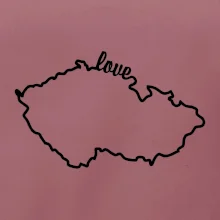 Czech love mapa