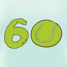 Tenis kulaté narozeniny 60