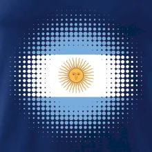 Argentina vlajka tečkovaná