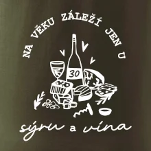 30 na věku záleží jen u sýru a vína