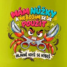 Mám nůžky a nebojím se je použít