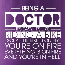 Being a doctor - bike