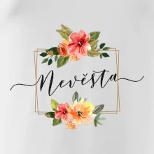 Nevěsta čtverec oranžový