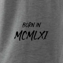 Born in - Římské číslo 1961