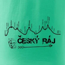 Profil kopce - Český ráj