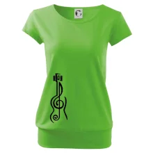 Houslový klíč kytara