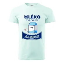 Mléko má na mě alergii