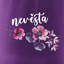 Nevěsta květy růžové